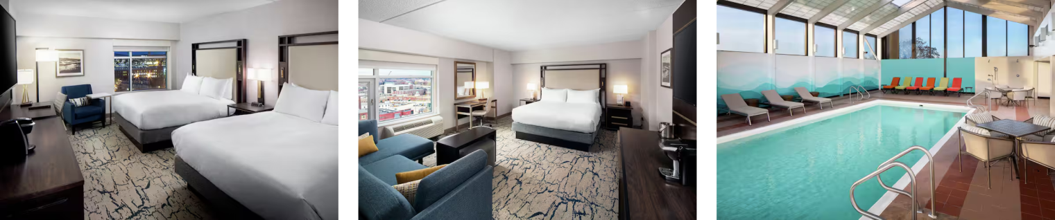 Doubletree hotel rooms